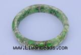 CGB207 Inner diameter 60mm fashion dyed imperial jasper gemstone bangle