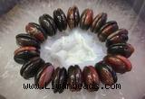 CGB3018 7.5 inches 6*22mm rondelle agate bracelet wholesale