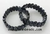 CGB3114 7.5 inches 8*15mm oval agate gemstone bracelets