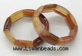 CGB3202 7.5 inches 18*29mm agate gemstone bracelets wholesale