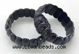 CGB3305 7.5 inches 10*20mm faceted oval lapis lazuli bracelets