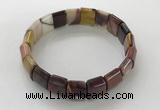 CGB3340 7.5 inches 10*15mm rectangle mookaite bracelets