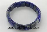 CGB3344 7.5 inches 10*15mm rectangle lapis lazuli bracelets