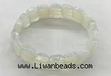 CGB3442 7.5 inches 10*15mm faceted marquise opal bracelets