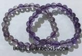 CGB4014 7.5 inches 7mm faceted round ametrine beaded bracelets