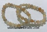 CGB4056 7.5 inches 7mm round moonstone beaded bracelets