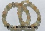 CGB4057 7.5 inches 7mm round moonstone beaded bracelets