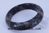 CGB477 Inner diameter 62mm fashion grey opal gemstone bangle