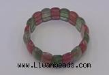 CGB666 7.5 inches 12*20mm mixed strawberry quartz bracelet