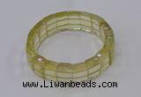 CGB671 7.5 inches 11*16mm lemon quartz bracelet wholesale