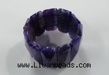 CGB710 8 inches 21*55mm agate gemstone bracelet wholesale