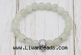 CGB7378 8mm New jade bracelet with tiger head for men or women