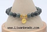 CGB7767 8mm kambaba jasper bead with luckly charm bracelets