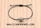 CGB9929 Fashion 12mm serpentine jasper adjustable bracelet jewelry