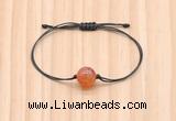 CGB9963 Fashion 12mm fire agate adjustable bracelet jewelry