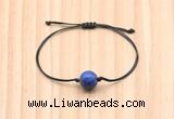 CGB9979 Fashion 12mm lapis lazuli adjustable bracelet jewelry