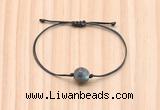 CGB9984 Fashion 12mm faceted labradorite adjustable bracelet jewelry