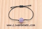 CGB9995 Fashion 12mm lavender amethyst adjustable bracelet jewelry