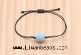 CGB9997 Fashion 12mm aquamarine adjustable bracelet jewelry