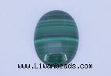 CGC07 5PCS 10*14mm oval natural malachite gemstone cabochons