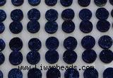 CGC124 16mm flat round druzy quartz cabochons wholesale