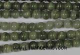 CGH02 15.5 inches 6mm round green hair stone beads wholesale