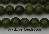 CGJ451 15.5 inches 6mm round green jasper beads wholesale