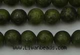 CGJ452 15.5 inches 8mm round green jasper beads wholesale