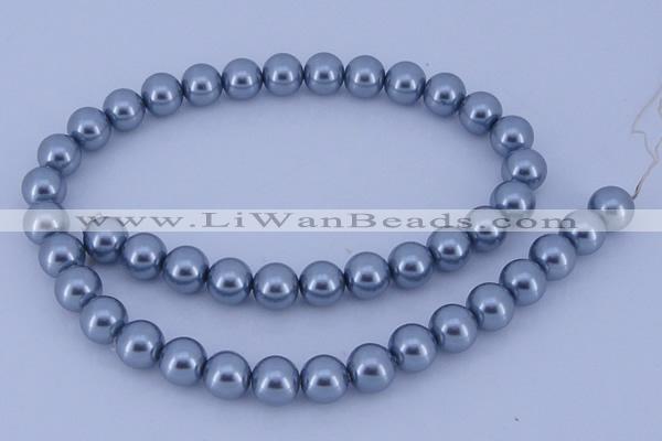 CGL189 5PCS 16 inches 18mm round dyed plastic pearl beads wholesale