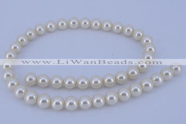 CGL30 5PCS 16 inches 20mm round dyed plastic pearl beads wholesale