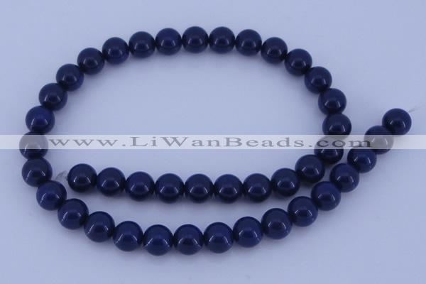 CGL890 10PCS 16 inches 4mm round heated glass pearl beads wholesale