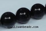 CGS103 15.5 inches 18mm round blue goldstone beads wholesale