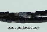 CGS116 15.5 inches 5*5mm cube blue goldstone beads wholesale