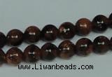 CGS202 15.5 inches 8mm round blue & brown goldstone beads wholesale