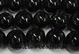 CGS402 15.5 inches 8mm round green goldstone beads wholesale