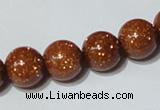 CGS52 15.5 inches 12mm round goldstone beads wholesale