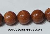 CGS53 15.5 inches 14mm round goldstone beads wholesale