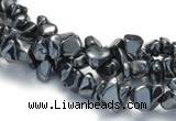 CHE09 34 inches hematite chips beads strand Wholesale