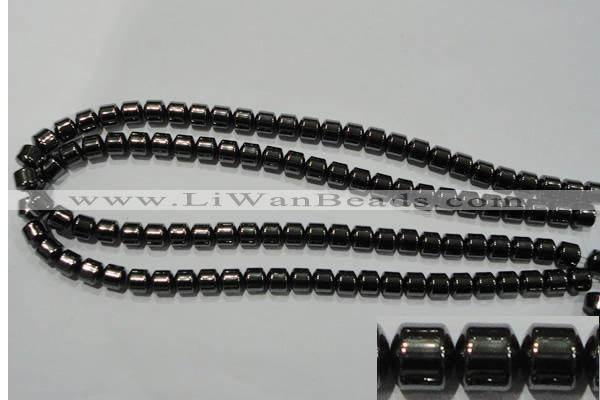 CHE118 15.5 inches 8*8mm tyre hematite beads wholesale