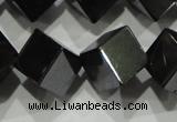 CHE188 15.5 inches 8*8mm cube hematite beads wholesale