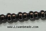 CHE190 15.5 inches 6*8mm calabash hematite beads wholesale