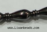 CHE195 15.5 inches 8*20mm vase-shaped hematite beads wholesale