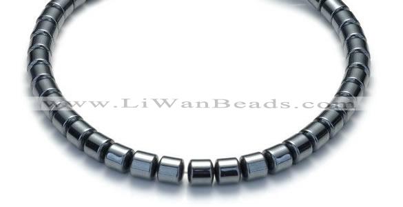 CHE65 15.5 inches 2mm column shape hematite beads Wholesale