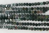 CHG113 15.5 inches 6mm flat heart Indian bloodstone beads wholesale