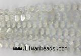 CHG122 15.5 inches 8mm flat heart opal beads wholesale