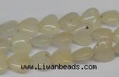 CHG21 15.5 inches 10*10mm heart yellow aventurine beads wholesale