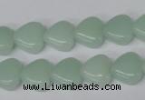 CHG30 15.5 inches 12*12mm heart amazonite gemstone beads wholesale