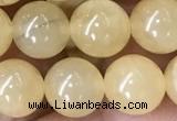 CHJ15 15.5 inches 12mm round honey jade beads wholesale