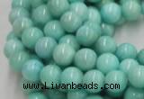 CHM01 16 inches 10mm round pale blue hemimorphite beads wholesale