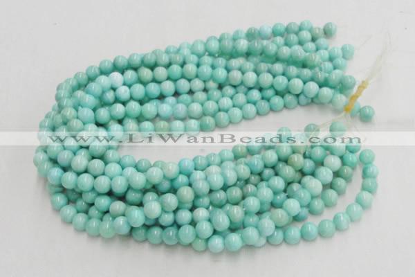 CHM01 16 inches 10mm round pale blue hemimorphite beads wholesale